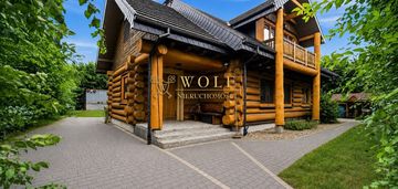Klimatyczny dom z bali na działce 1889 m2