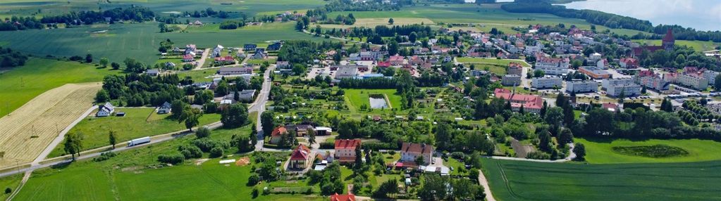Zalewo- uzbrojona działka na nowym osiedlu.