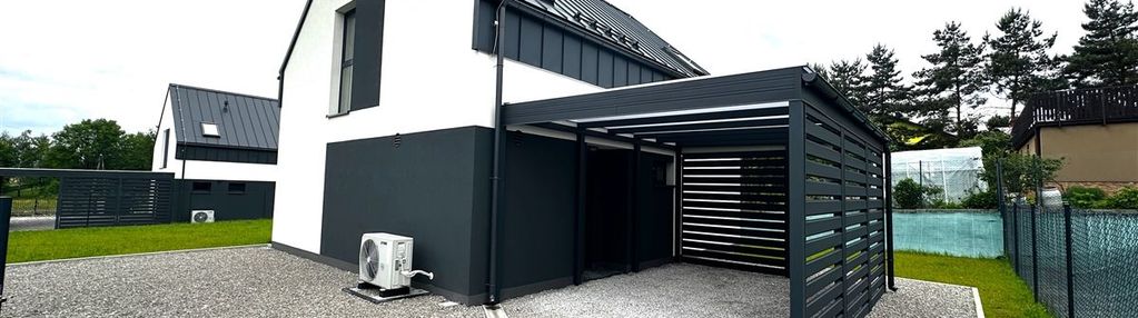 Dom wolnostojący z pompą ciepła|dąbrowa szlachecka