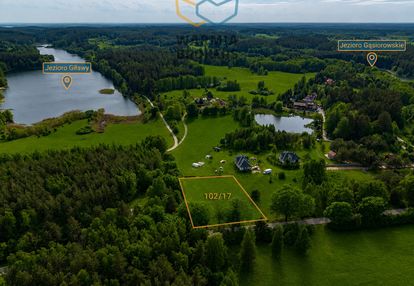 Działka budowlana, dwa jeziora, mpzp - gąsiorowo