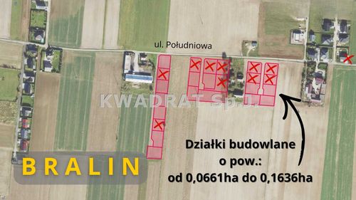 Działki budowlane - bralin