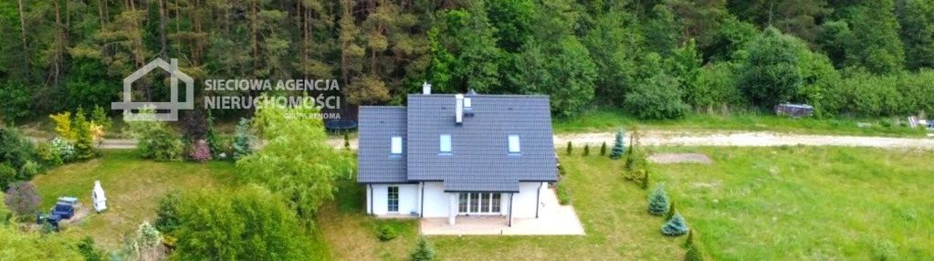 Nowoczesny dom przy lesie - kobysewo.