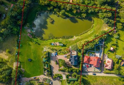 Ośrodek wypoczynkowy | 5 domków | własny staw