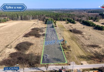 Uzbrojona i ogrodzona działka bud. gm. koziegłowy.