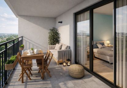 ⭐ 4 pokoje + balkon 13m2 | słoneczne , narożne
