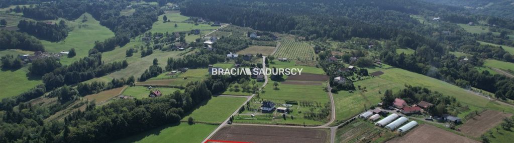 Działka budowlana szyk 60 arów płaska prostokąt