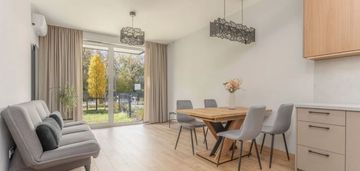 Wiślany mokotów | 3 pokoje | ogródek |