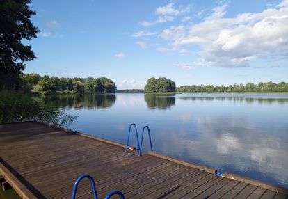 Działka nad jeziorem, z dostępem, pod dom, widoki
