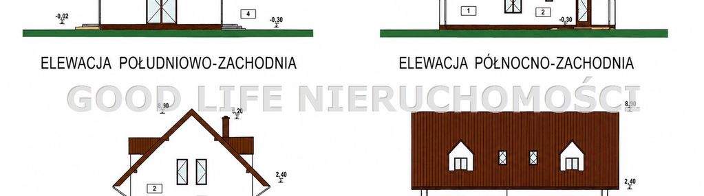 Dom jednorodzinny 130 m², projekt indywidualny,