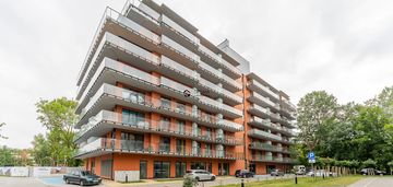 Wyspa solna, balkon 11,99m2+ parking, basen w budynku