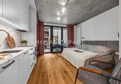 Nowoczesne studio z loggią przy emilii plater 15!