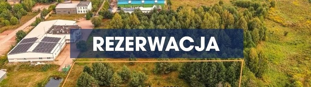 Działka inwestycyjna 4000 m² w strefie przemysłowe