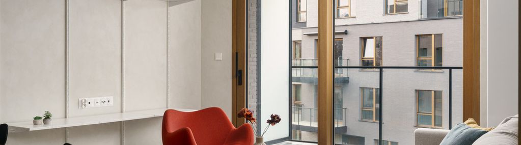 Stylowe 2-pok. z balkonem, parking - atrium oliva