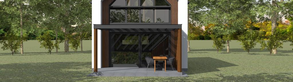 Działka ze wstępnym projektem budowy kilku domków!