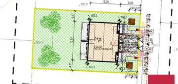 Działka w opcji z projektem budowlanym koleczkowo