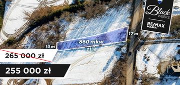 Działka pod grapa białka tatrzańska