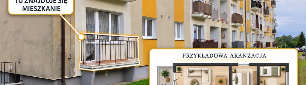 Redzikowo | 3 pokoje z balkonem i ogródkiem rod