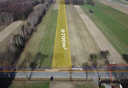 Działka częściowo budowlana z własnym lasem