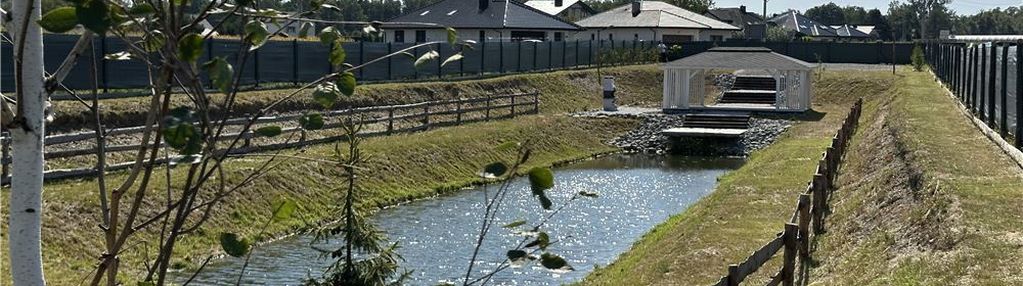 Rekreacyjna działka ze stawem 5km od park rozrywki