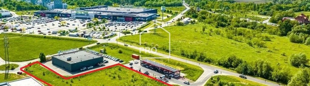 Teren inwestycyjny przy centrum handlowym arena