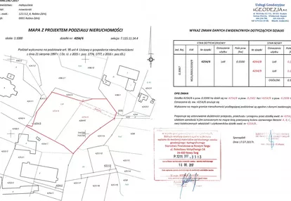 Działka na sprzedaż 5500m2