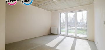 Kawalerka na parterze z ogródkiem/widok na rzekę