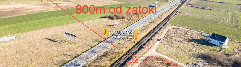 Działka budowlana z wz |820m do zatoki puckiej|las