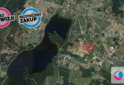 Kamień, 500 m do jeziora, działka budowlana