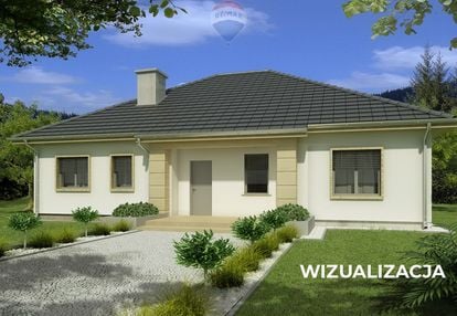 Leonów: dom w budowie na działce 1304 m² media!