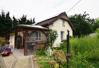 Dom wśród świerków