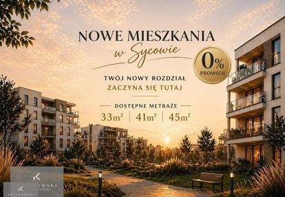 Mieszkanie syców, 3 pokoje, 45m2, balkon.