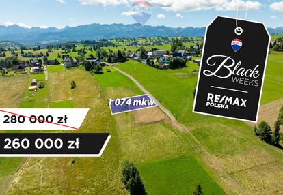 Działka budowlana leszczyny 1074m2