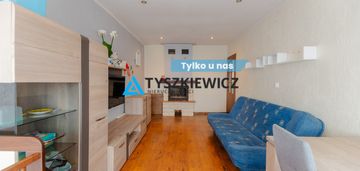 Przytulne mieszkanie z kominkiem.
