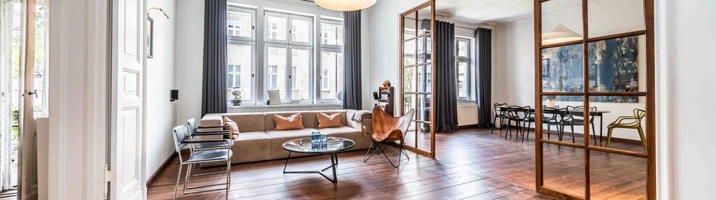 Designerskie 153 m2 balkony kamienica jeżyce