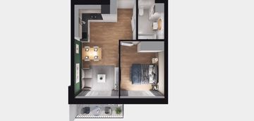 Garaż-5k | klucze za 2 miesiące | balkon 10m | 0%