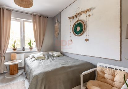 2 poziomy | ogród | widok na las| balkon