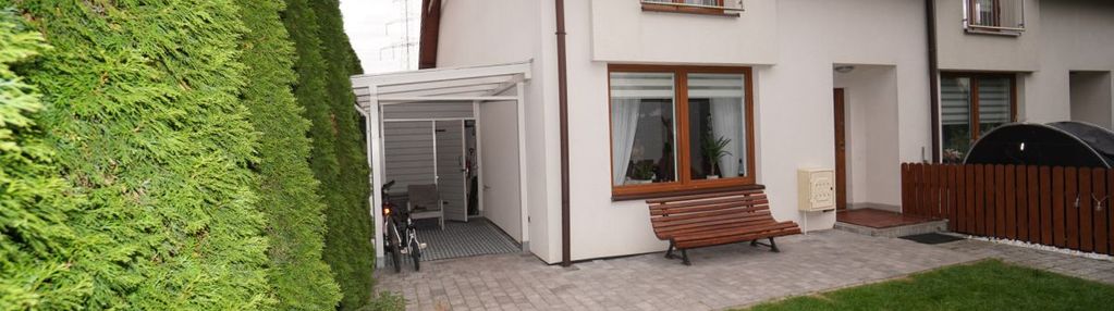 Segment skrajny 86 m2 z ogrodem