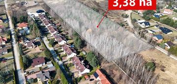 Grunty inwestycyjne 3,38 ha kozery | grodzisk maz.