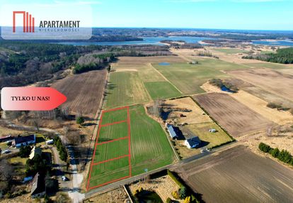 Działki budowlane w pięknej okolicy, blisko jezior