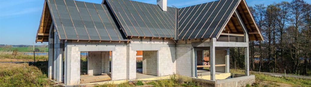 Dom z panoramicznym widokiem na warmińską zieleń