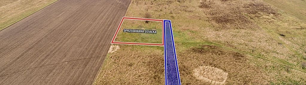 Działka pod zabudowę 1501 m2 - grabik