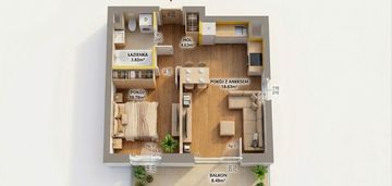 ⭐2stronne | klucze za miesiąc | balkon 8m promo⭐0%