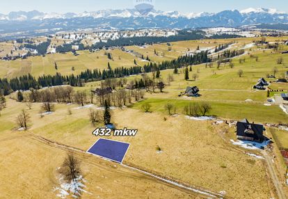 Działka budowlana sierockie – widok na tatry