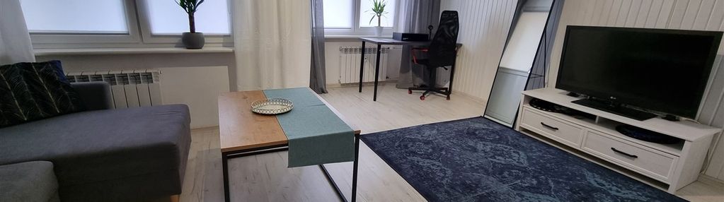 Duża kawalerka do wynajęcia- wirek, parter, balkon