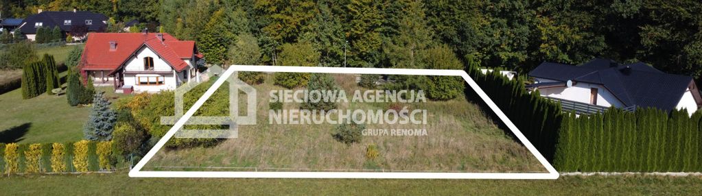 Kartuzy | 1880m2 | przy lesie | wz na dwa domy