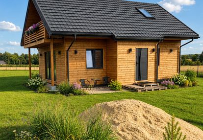 Energooszczędny dom szkieletowy 73 m² |