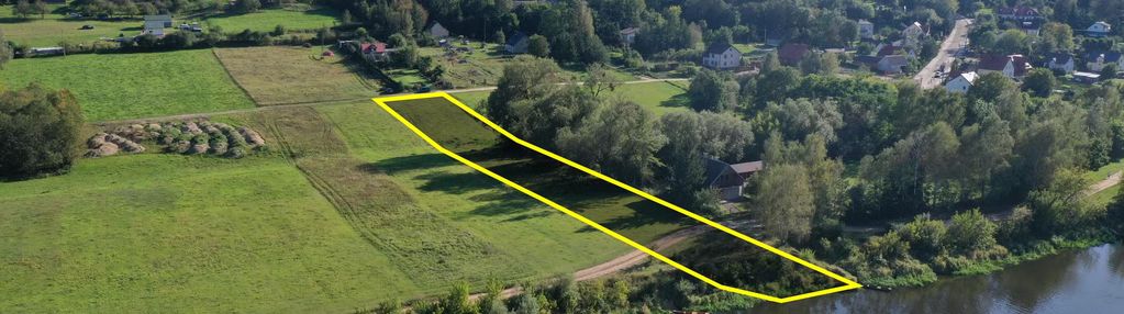 Wyjątkowa działka nad narwią