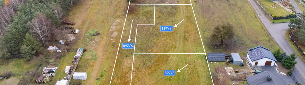 3 działki łobudzice gm. zelów!