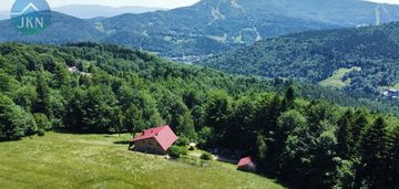 Dom z widokiem na skrzyczne, 820 m n.p.m.