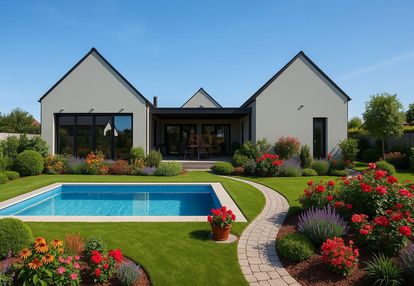 Perła architektoniczna, 384 m2, działka 13 ar, basen